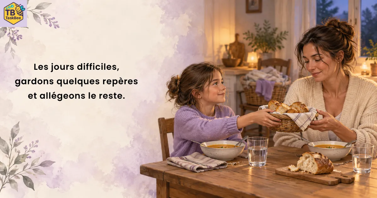 Quand la semaine est difficile, faut-il maintenir toutes les habitudes ?